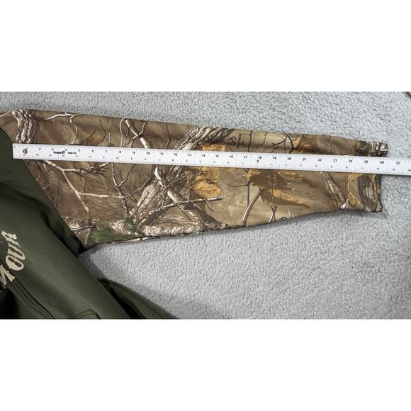 Under Armour Men's X-Large Full Zip Hoodie Sweatshirt Realtree Camo Hunting - Picture 9 of 13